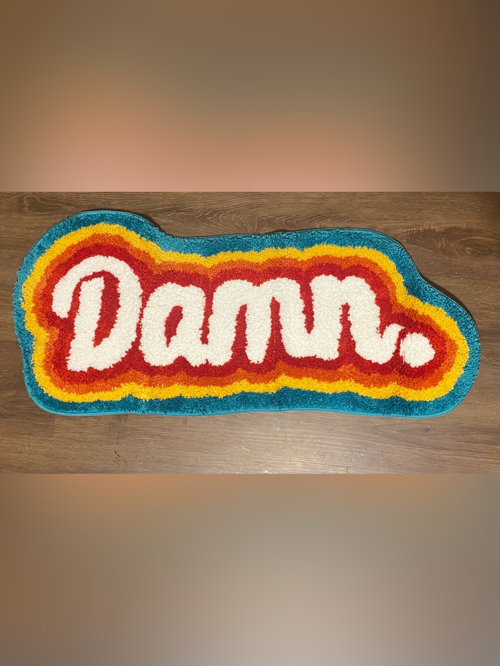Colorful Knotched Rug